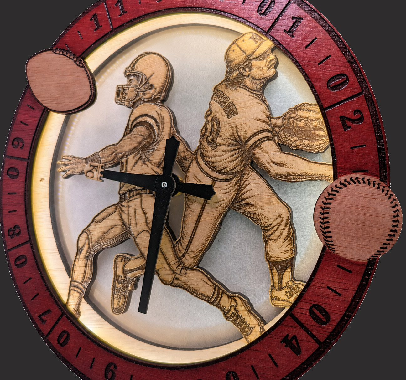 Favorite Players Clock
